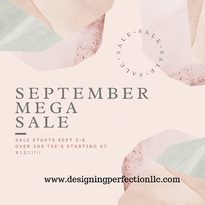 September Mega Sale!!!