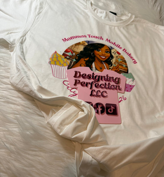 Mommas Touch Mobile Baking Tee
