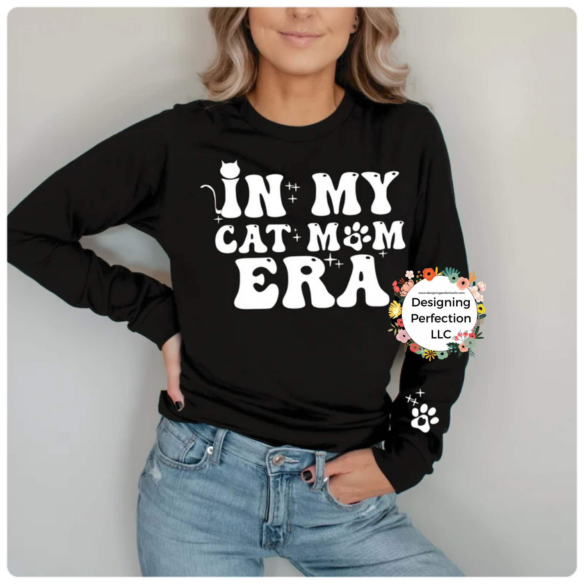 In my cat mom era - priced for tee, additional options in dropdown