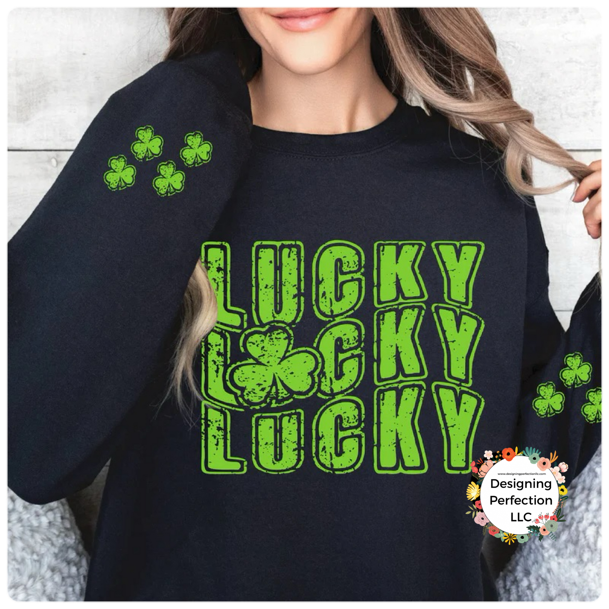 Lucky 🍀 lucky lucky- priced for tee, additional options in dropdown