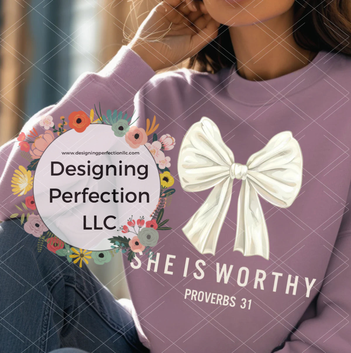 She is worthy- priced for a tee, additional options in dropdown