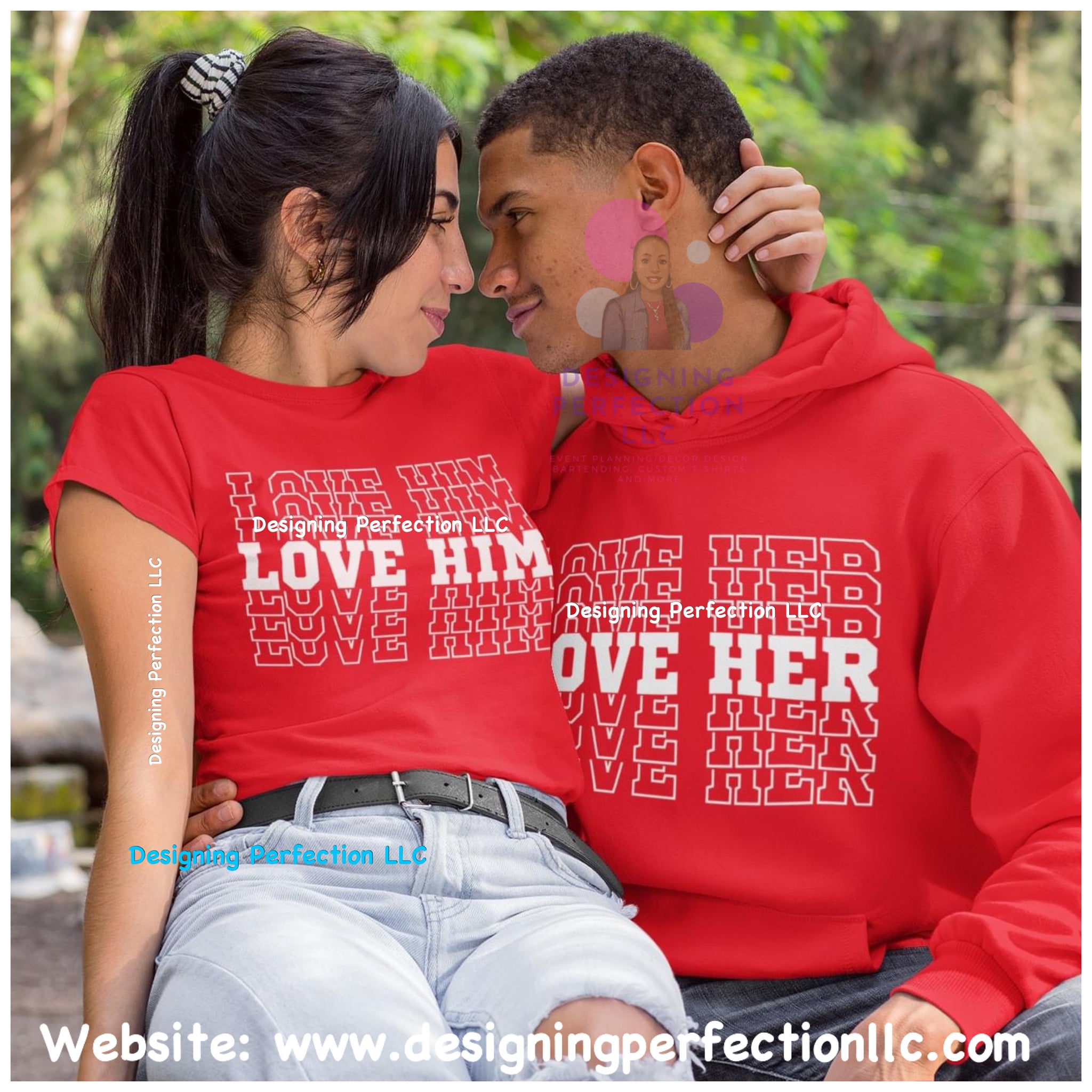 Love Him \ Love Her - Couple Shirts (B3)