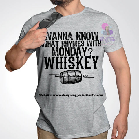 Wanna know what rhymes with Monday? Whiskey (11)