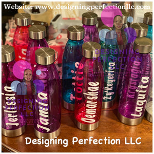 Custom Water Bottle - Email design prior to purchase