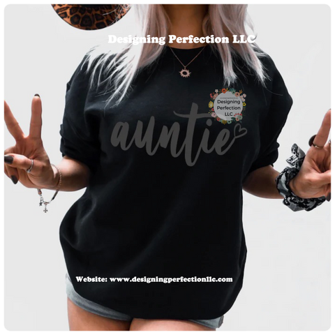 Auntie (PUFF) (2) priced for tee, additional options available