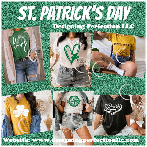 Saint Patrick’s Collection (13) - all designs in drop down