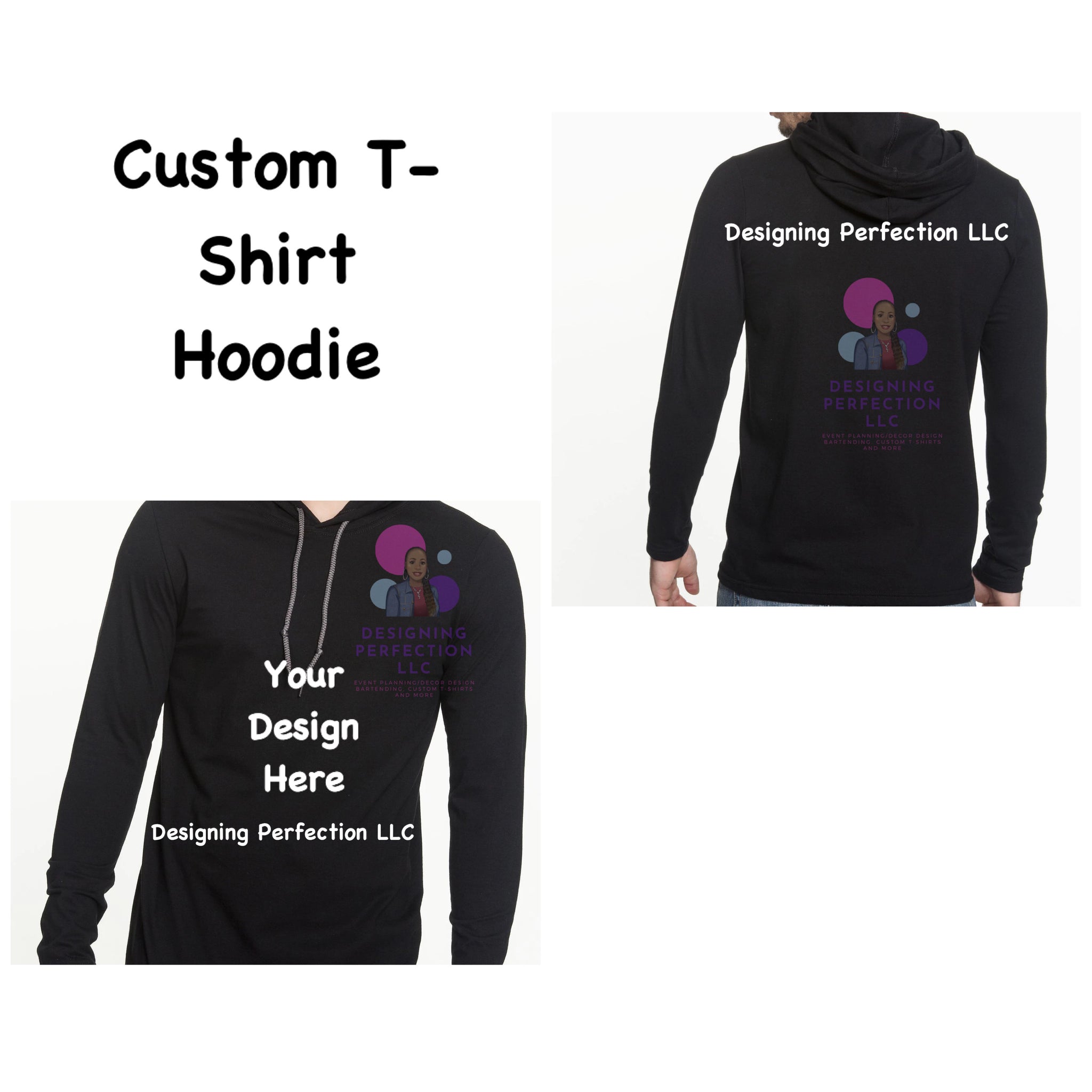 Custom T- Shirt Hoodie