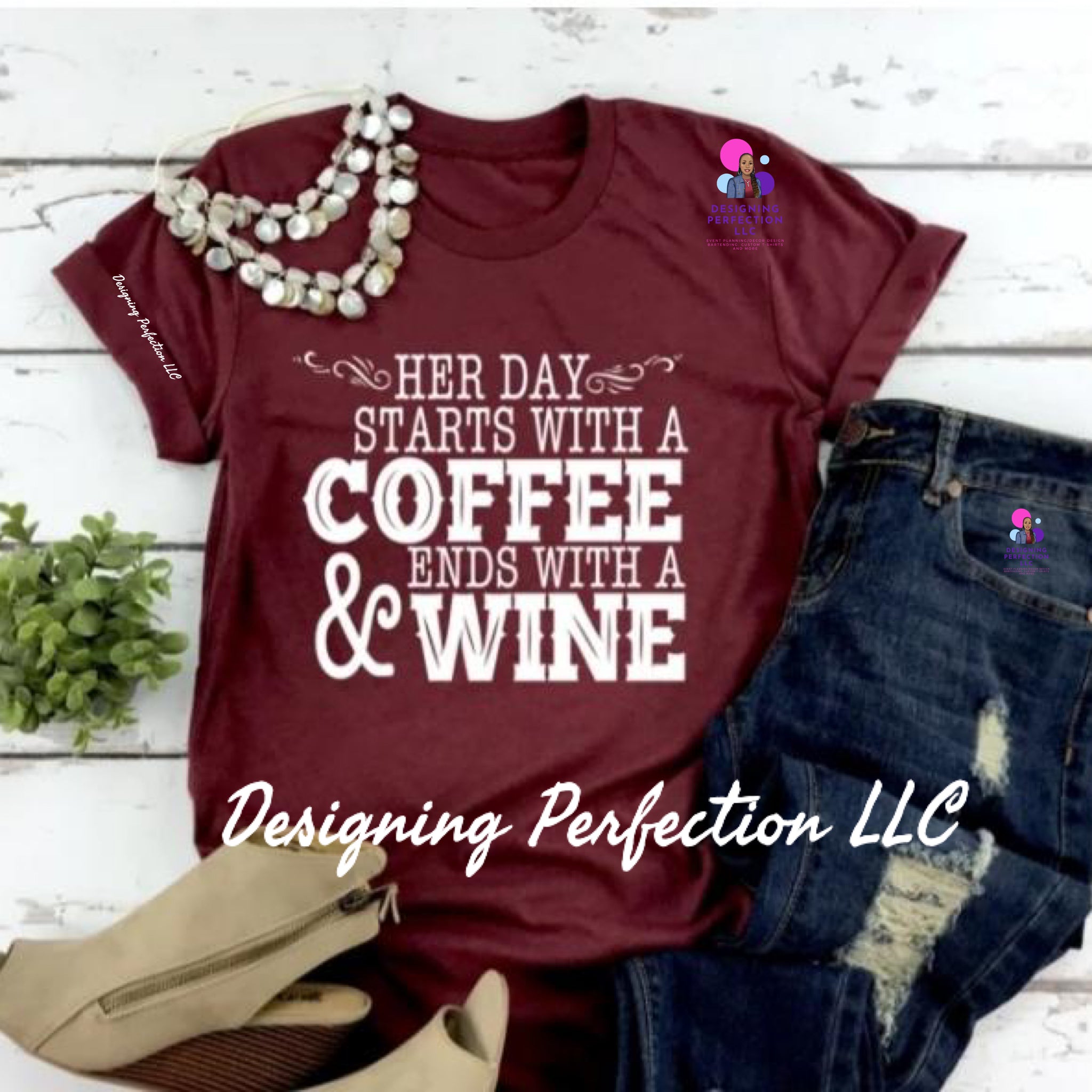 Her day starts with COFFEE and ends with Wine (9)