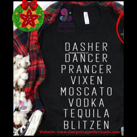 Christmas- On Dasher Dancer Prancer Moscato... Blitzen - Christmas (B3)