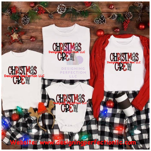 Christmas Crew- Family Shirts - ADULT / YOUTH