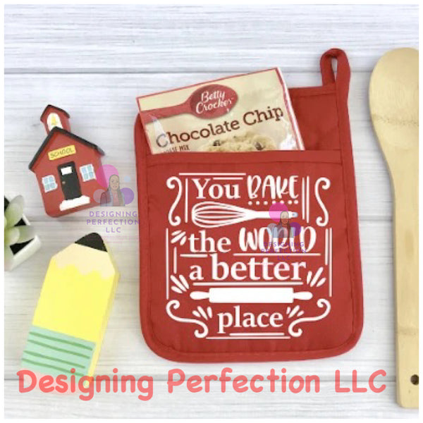 Pot Holder Custom - 4 Designs to choose from - Christmas (5)
